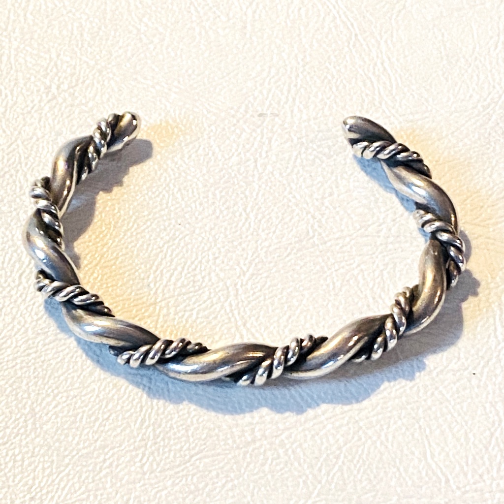 Jj Judith Jack Sterling Silver 925 Cuff Bracelet